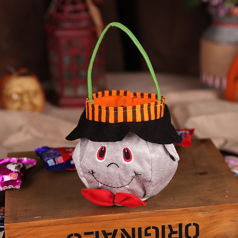 Cute Halloween Trick-or-Treat Candy Bag for Kids