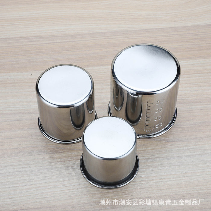 Stainless Steel Measuring Cup (40 / 60 / 120 ml)