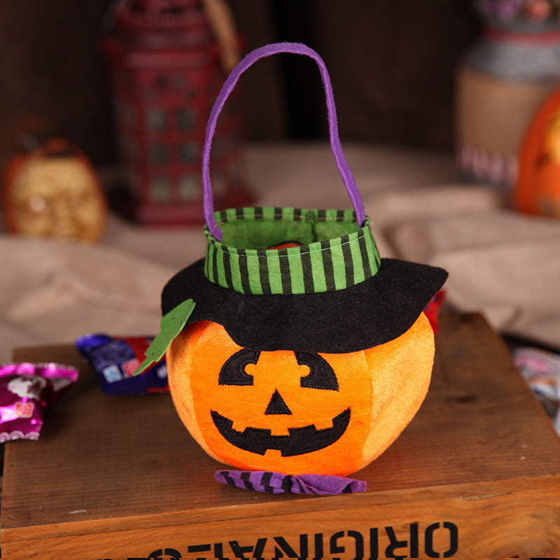 Cute Halloween Trick-or-Treat Candy Bag for Kids