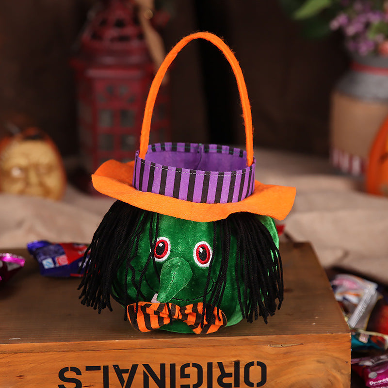 Cute Halloween Trick-or-Treat Candy Bag for Kids