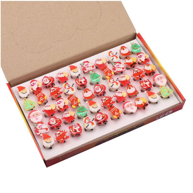 Light-Up LED Glow Rings – 50 Pack Party Favors for Halloween & Holiday Parties
