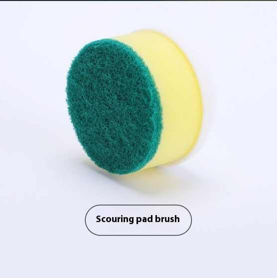 Cordless Electric Spin Scrubber – Rechargeable Cleaning Brush with Replaceable Heads