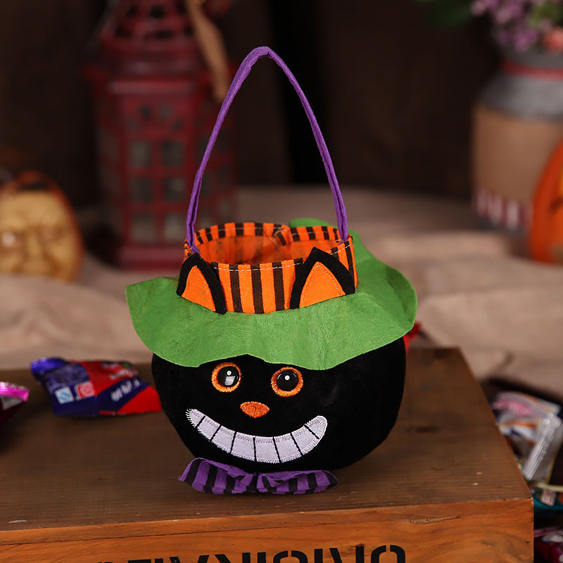 Cute Halloween Trick-or-Treat Candy Bag for Kids