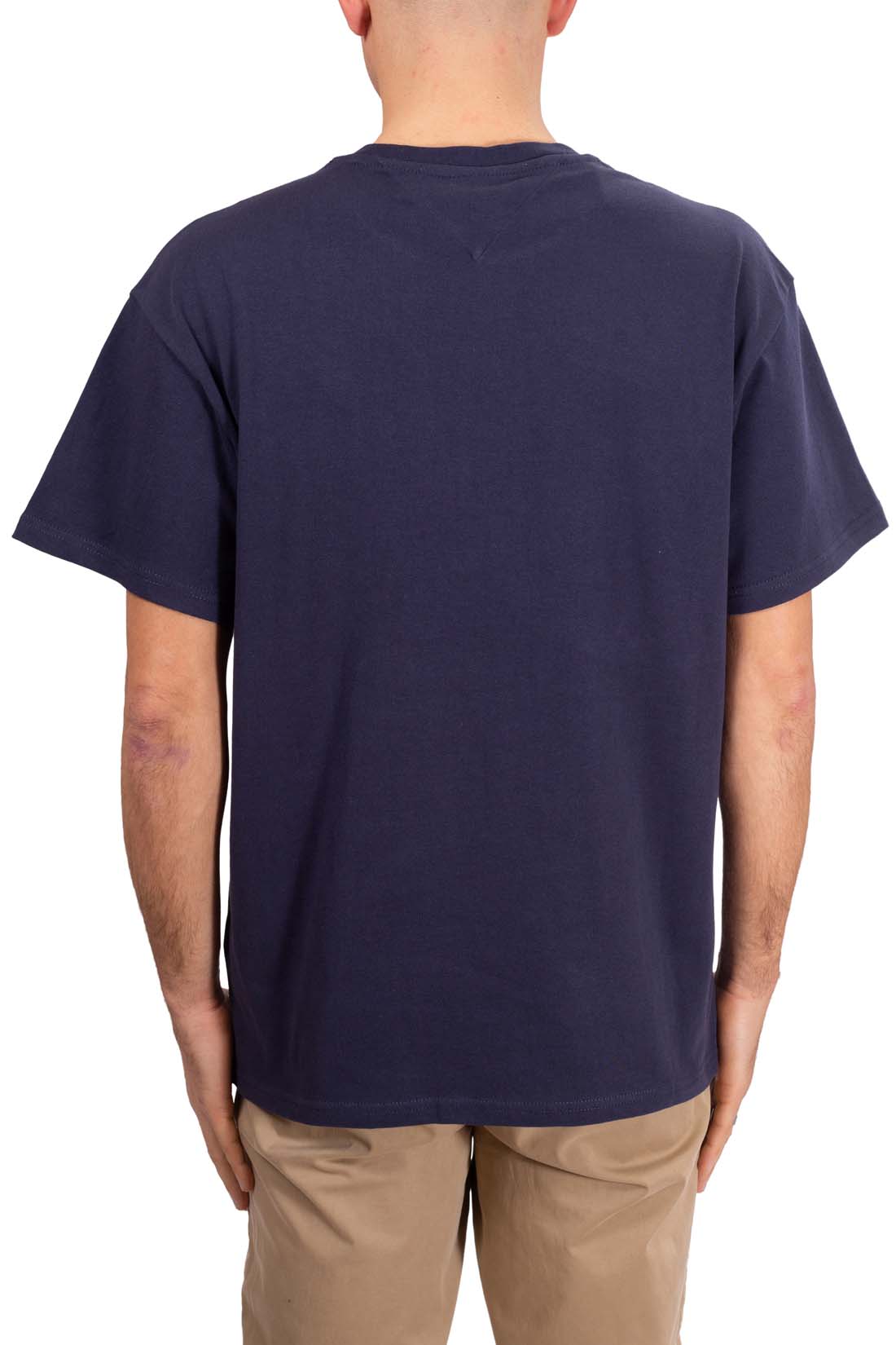 TOMMY JEANS - Men's relaxed T-shirt with varsity logo print-2
