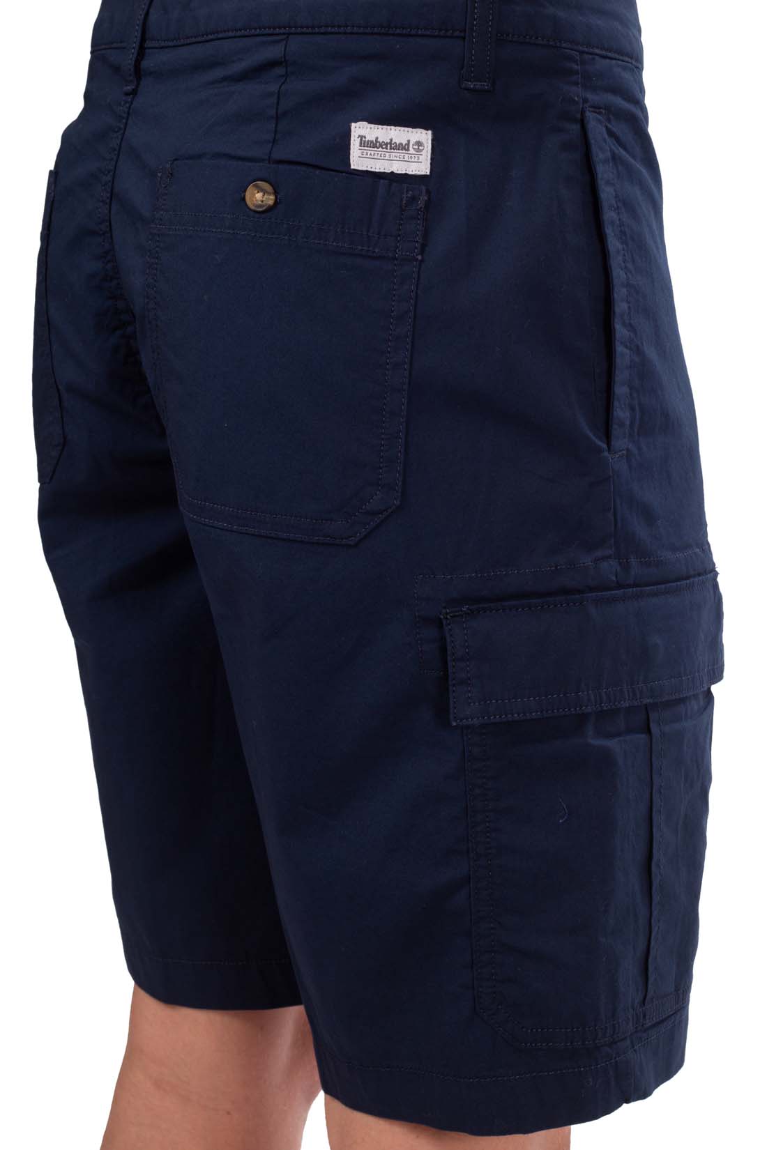 TIMBERLAND - Men's regular poplin bermuda cargo shorts  - Size 40-32