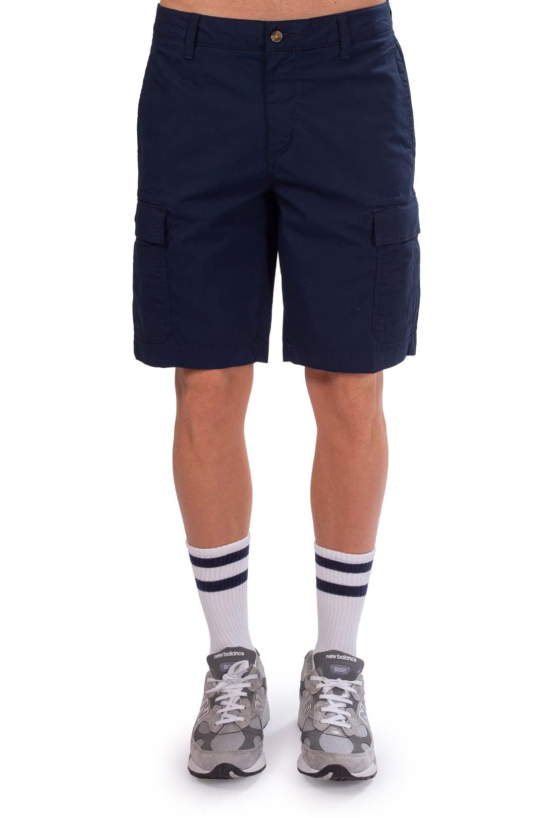 TIMBERLAND - Men's regular poplin bermuda cargo shorts  - Size 40-28