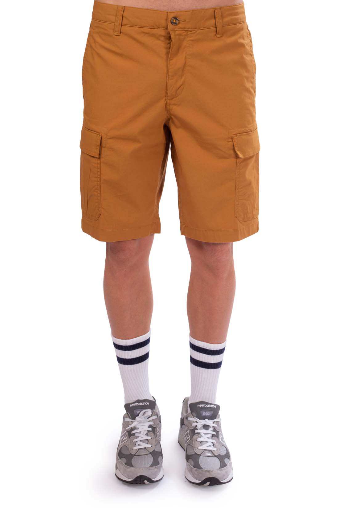 TIMBERLAND - Men's regular poplin bermuda cargo shorts  - Size 40-58