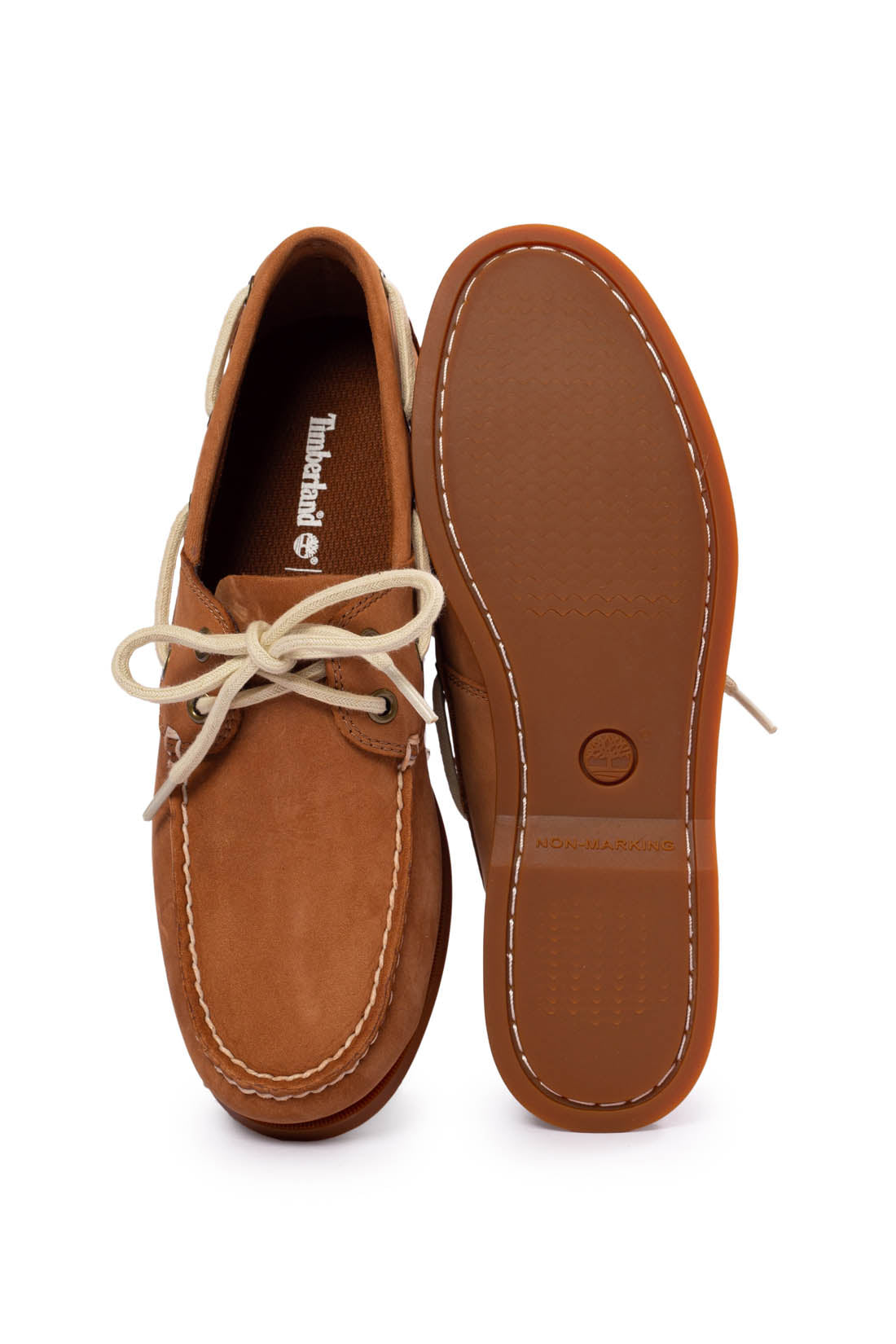 TIMBERLAND - Men's Cedar Bay nubuck boat shoes-18