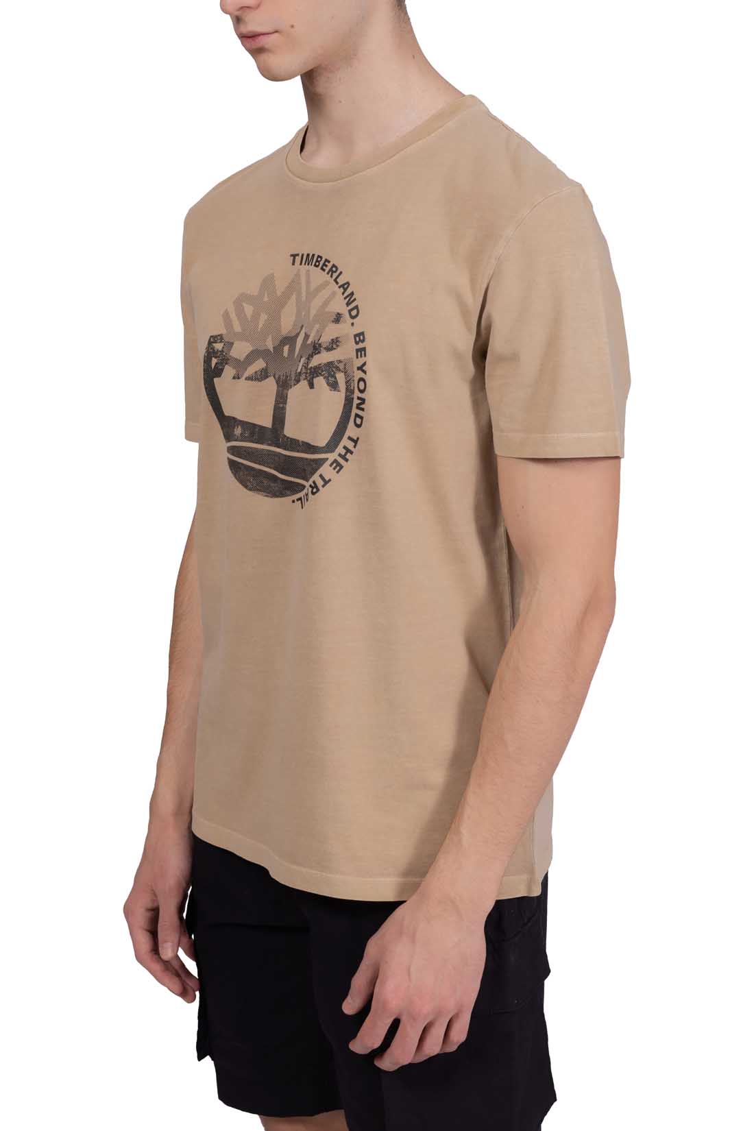 TIMBERLAND - Men's regular T-shirt with graphic print  - Size XXL-29