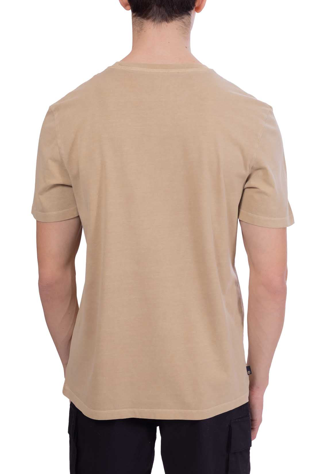 TIMBERLAND - Men's regular T-shirt with graphic print  - Size XXL-42