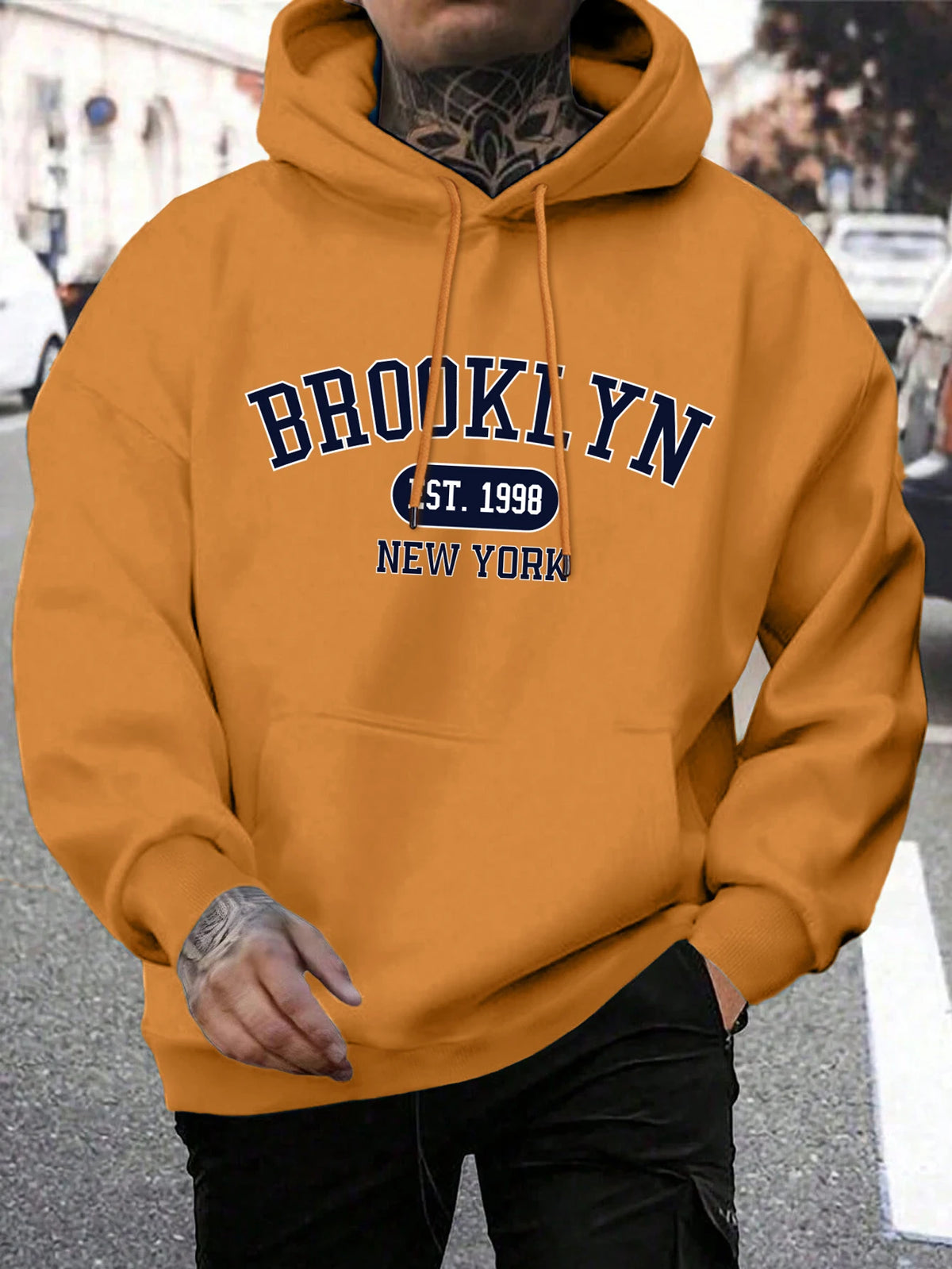 Men's Brooklyn Print Hoodie