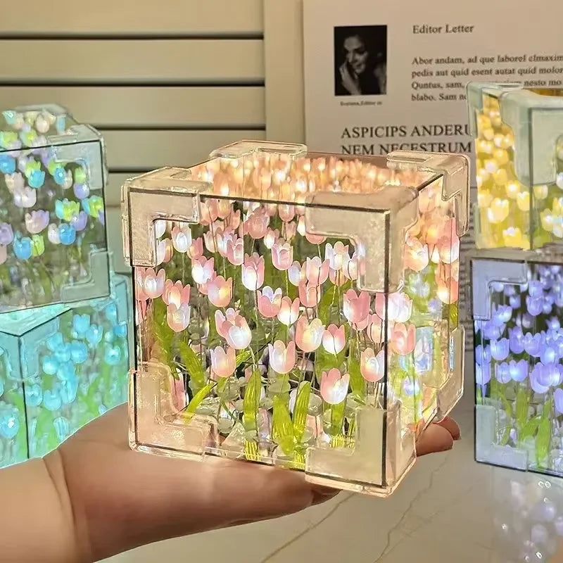 DIY Tulip Flower Night Lamp Kit