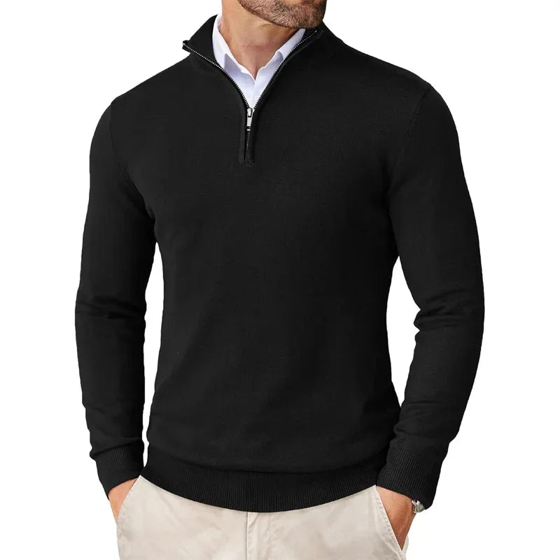 Men's Lightweight Quarter-Zip Sweater