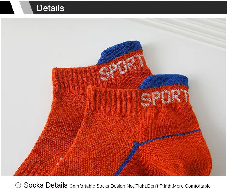 Men's Breathable Mesh Sports Socks (6 Pairs)