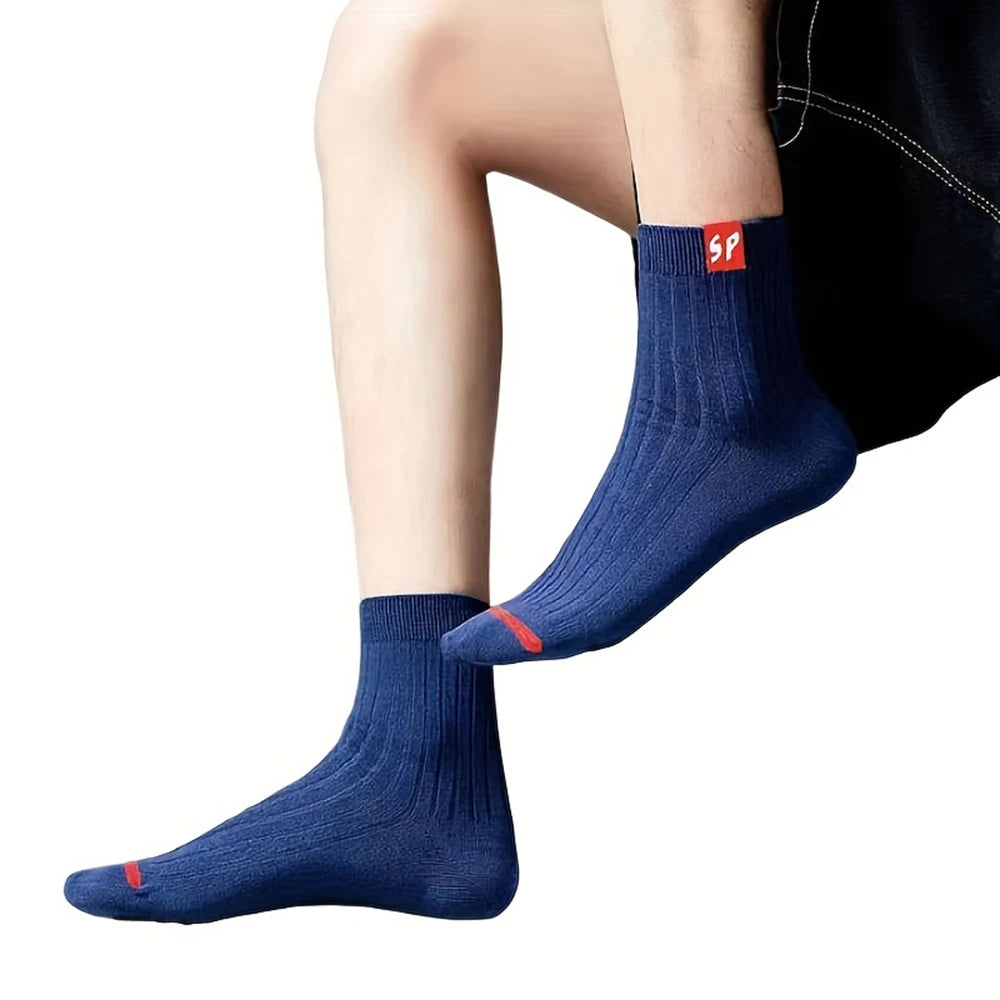 Men's Breathable Sports Socks (5–20 Pairs)