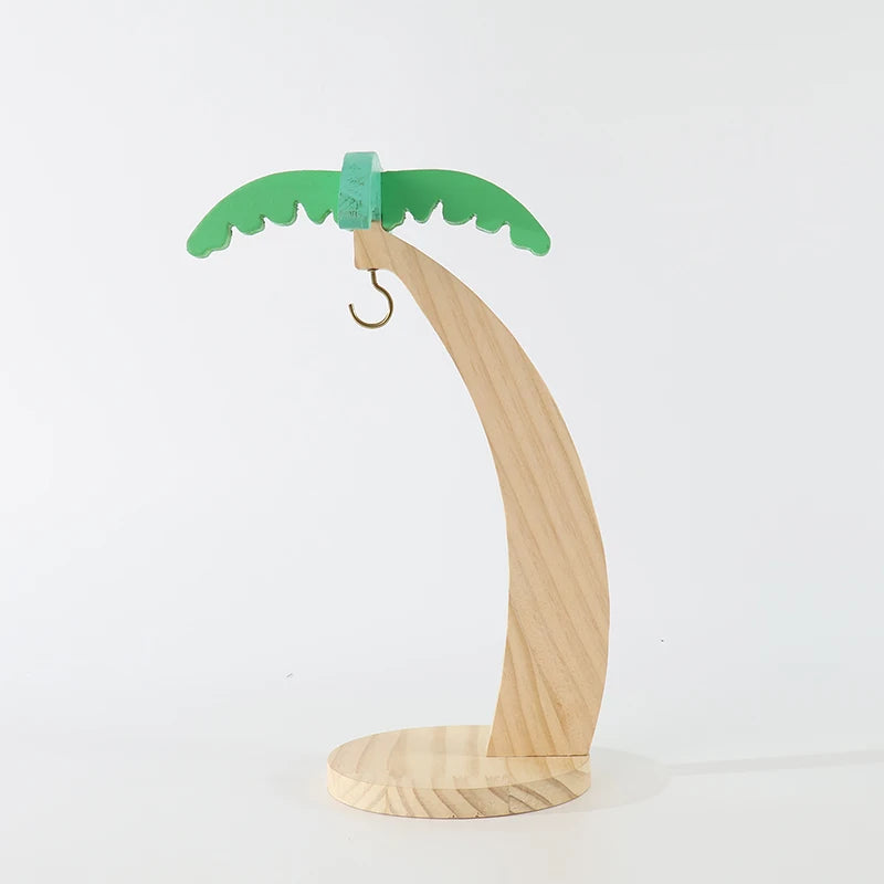 Wooden Leaf Banana Hanger Fruit Rack
