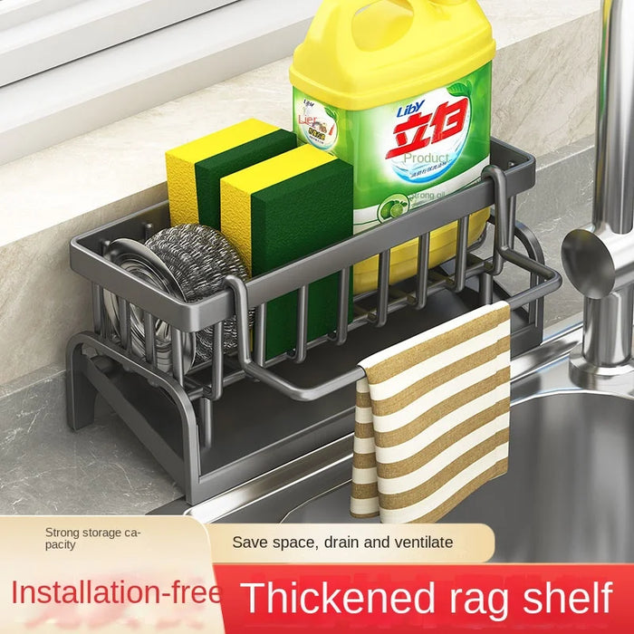 Sink Sponge & Dish Cloth Draining Rack
