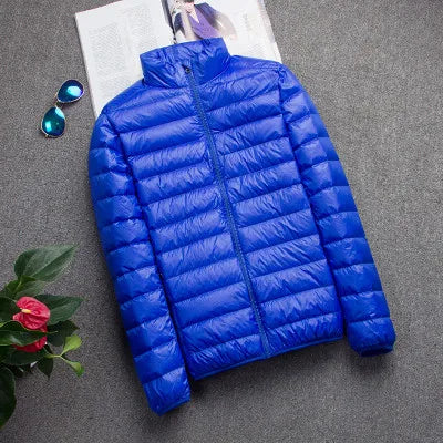 Men's Lightweight Hooded Down Jacket