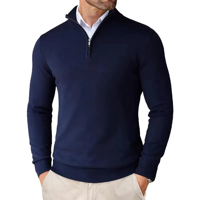 Men's Lightweight Quarter-Zip Sweater