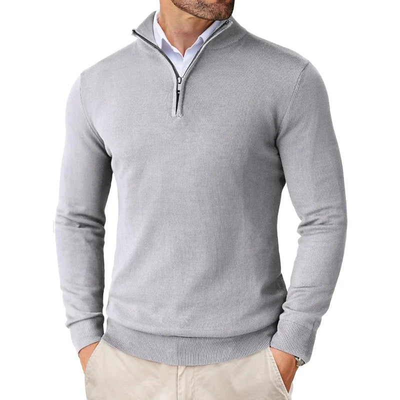 Men's Lightweight Quarter-Zip Sweater
