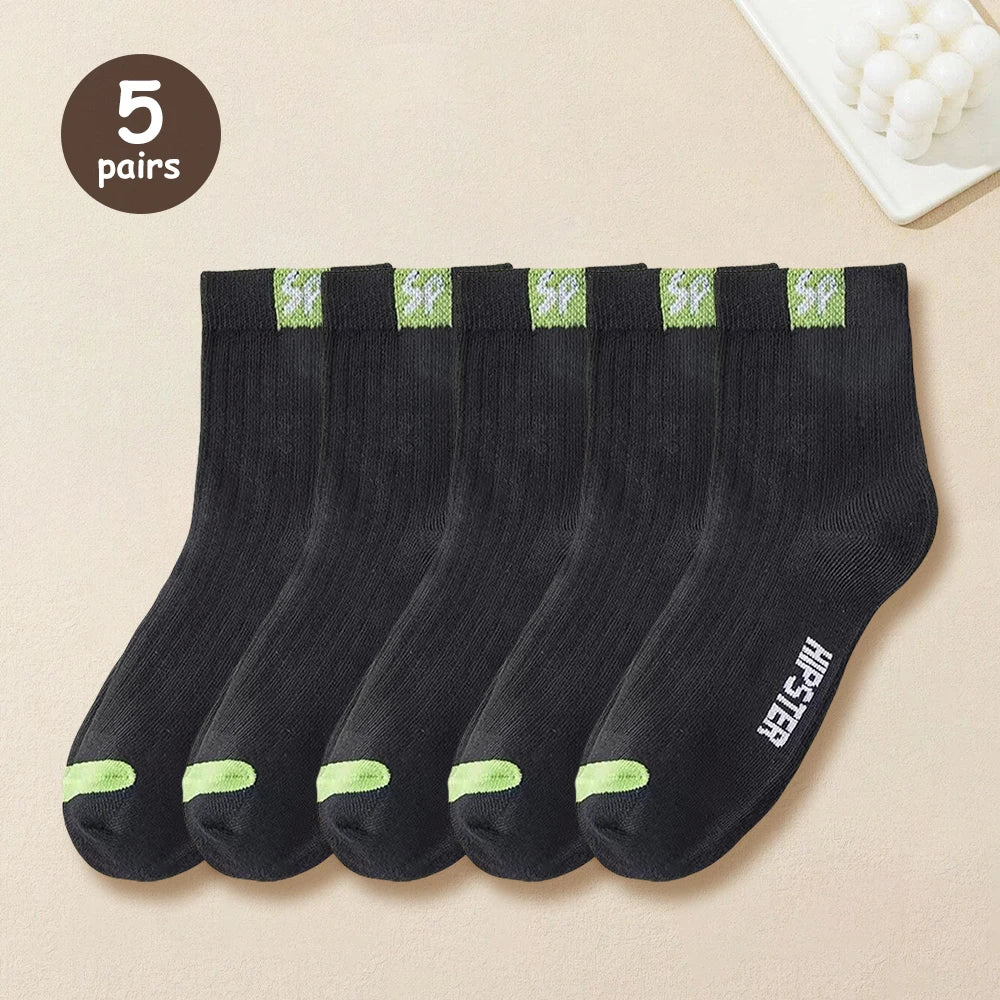 Men's Breathable Sports Socks (5–20 Pairs)