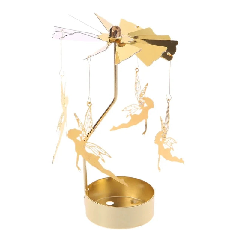 Rotating Metal Candle Holder
