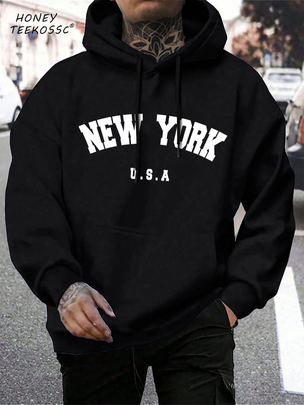 Men's Brooklyn Print Hoodie