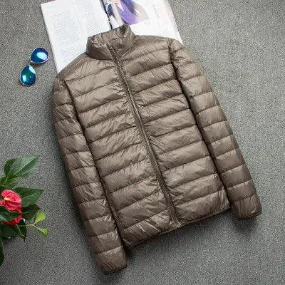 Men's Lightweight Hooded Down Jacket