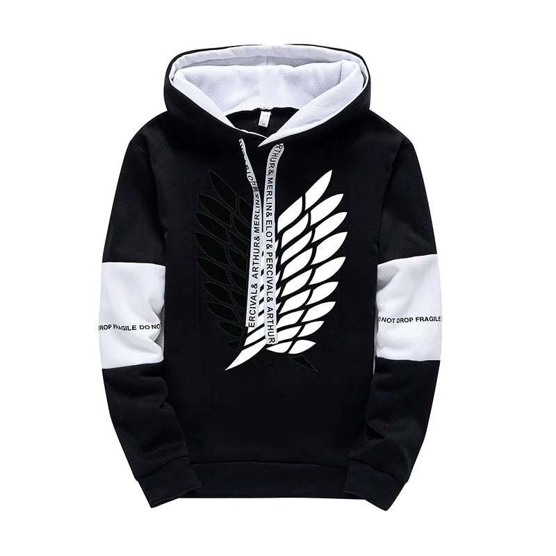 Men's Printed Hoodie & Jogger Tracksuit