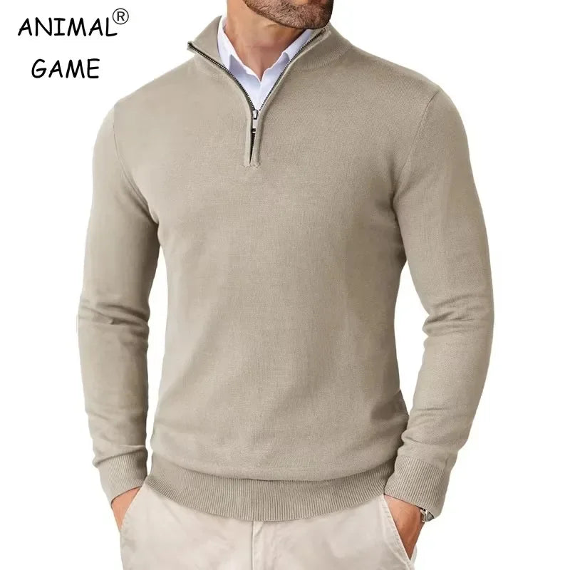 Men's Lightweight Quarter-Zip Sweater