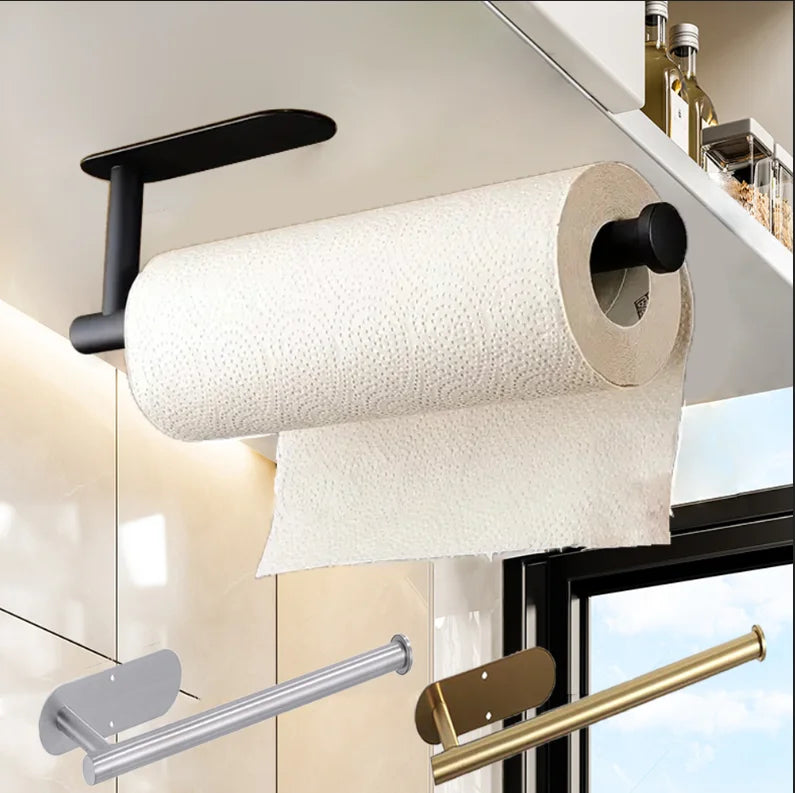 Adhesive Kitchen Paper Towel Holder