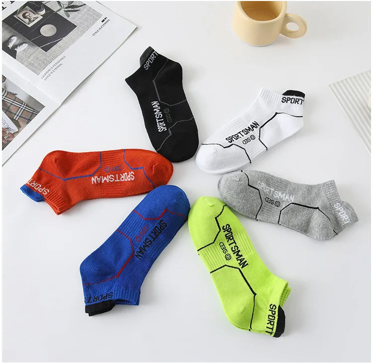 Men's Breathable Mesh Sports Socks (6 Pairs)
