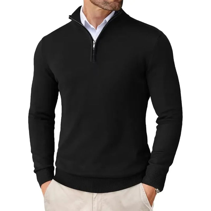 Men's Lightweight Quarter-Zip Sweater