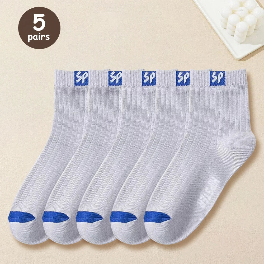 Men's Breathable Sports Socks (5–20 Pairs)