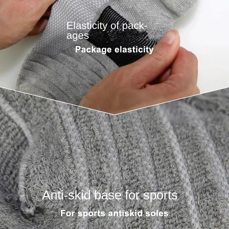 Cushioned Mesh Athletic Socks (3 Pairs)