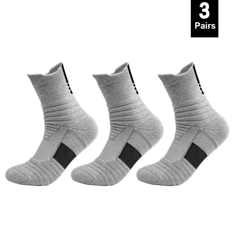 Men's Anti-Slip Football Socks (1/3 Pairs)