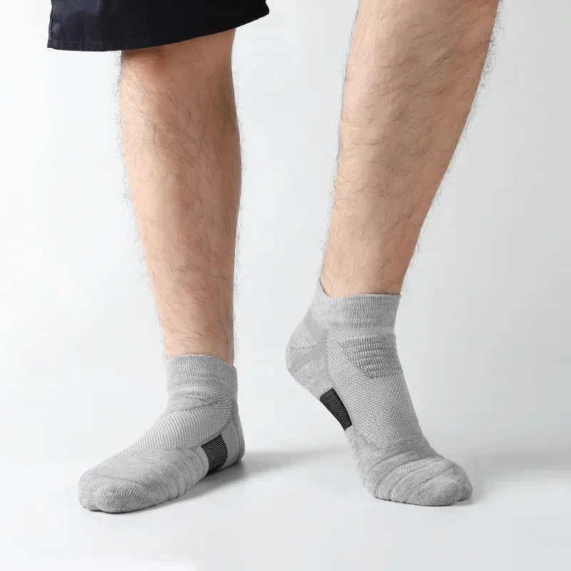 Cushioned Mesh Athletic Socks (3 Pairs)