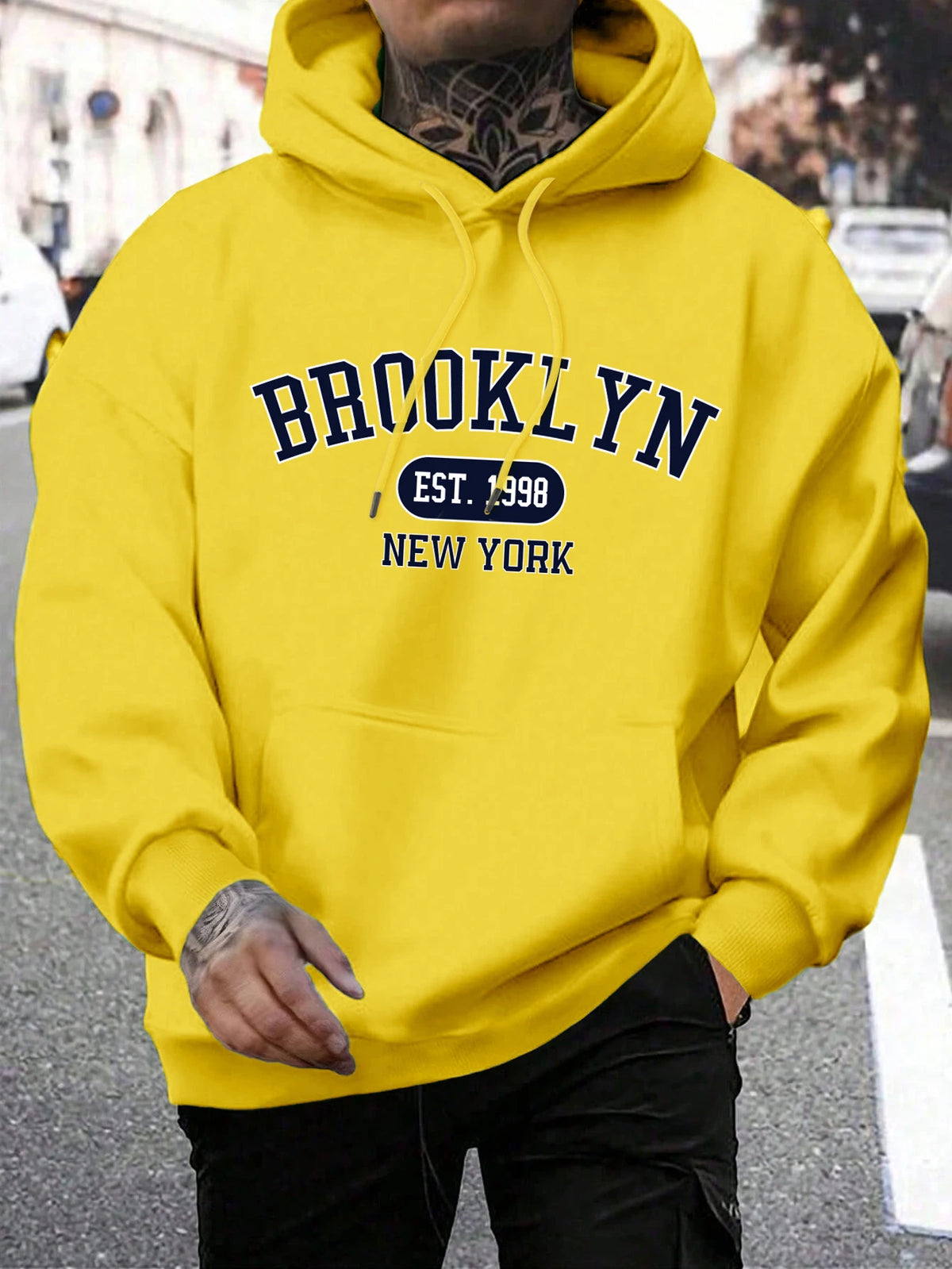 Men's Brooklyn Print Hoodie