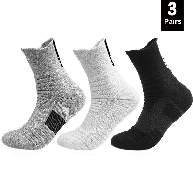 Men's Anti-Slip Football Socks (1/3 Pairs)