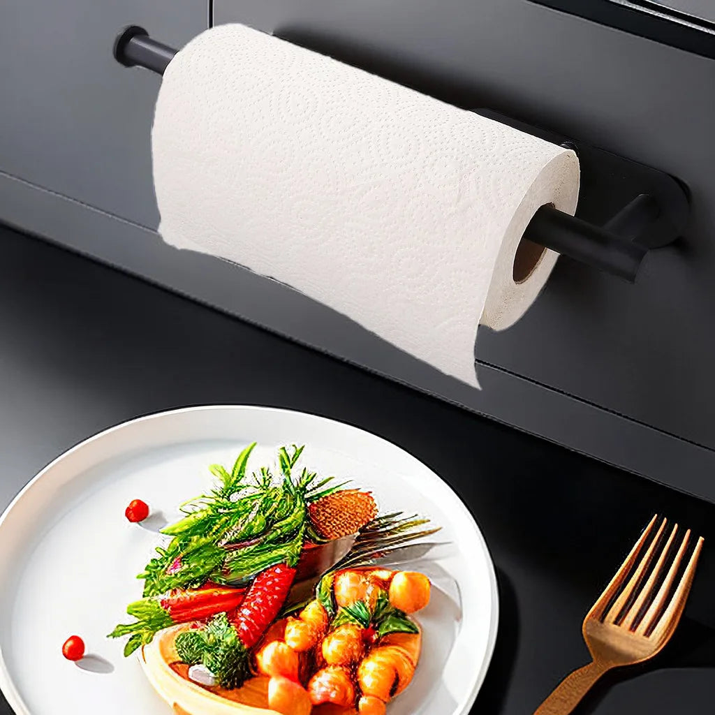 Adhesive Kitchen Paper Towel Holder
