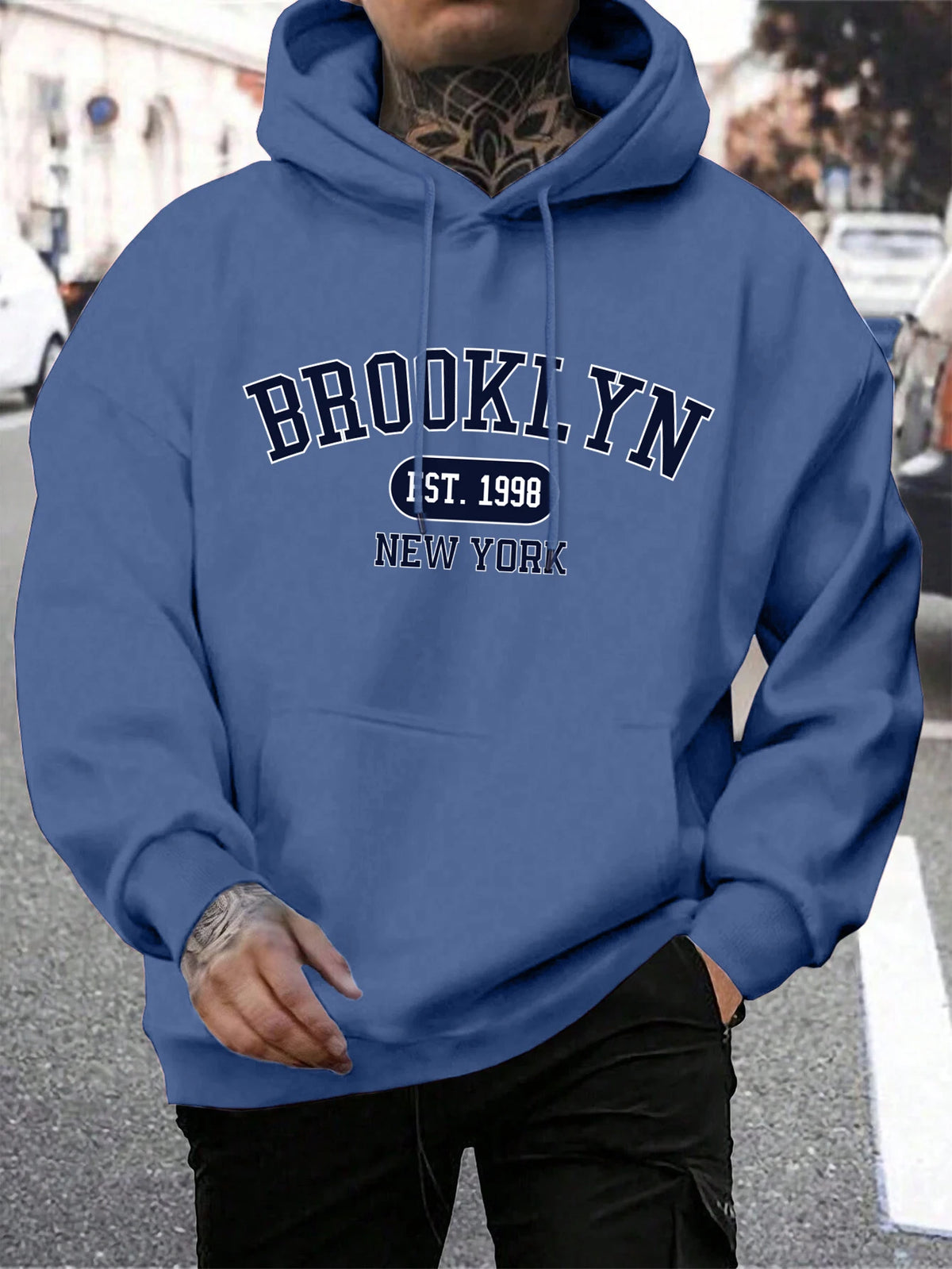Men's Brooklyn Print Hoodie