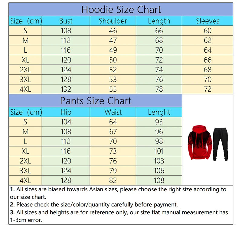 Men's Casual Hoodie & Sweatpants