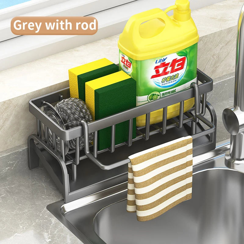 Sink Sponge & Dish Cloth Draining Rack