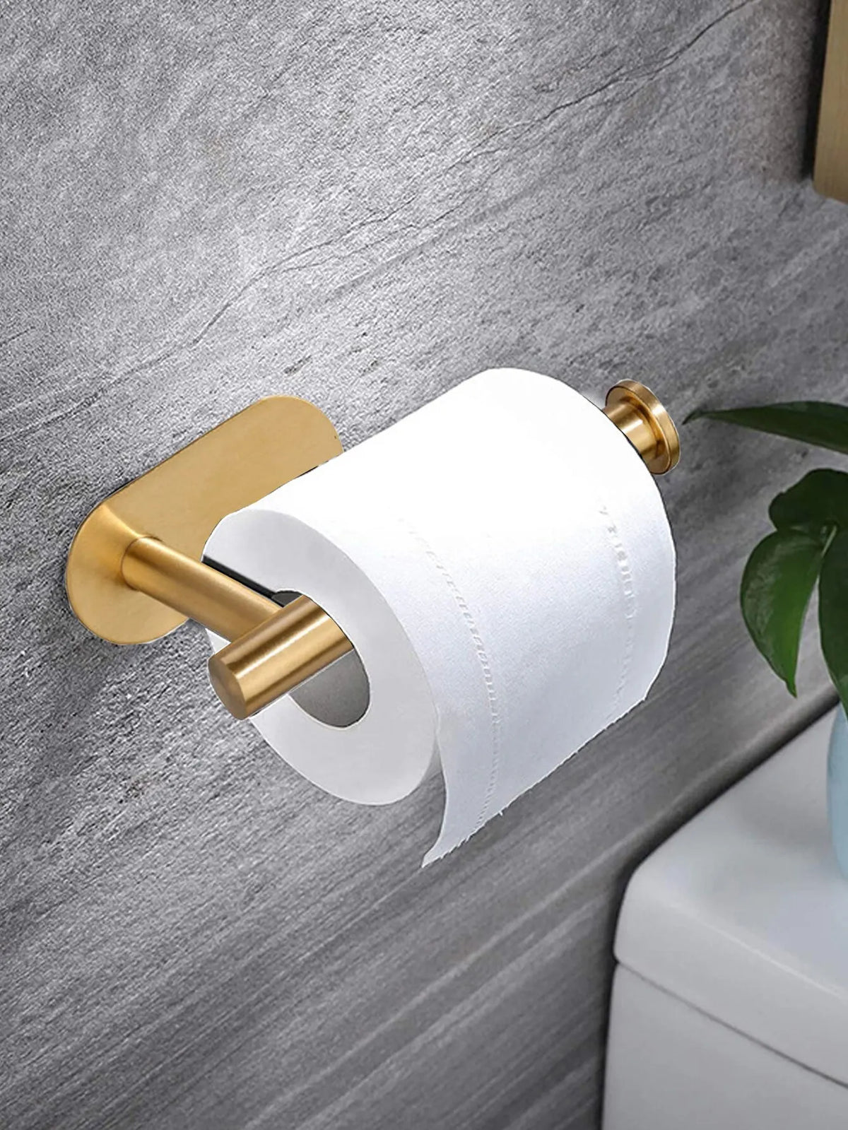 Adhesive Paper Towel & Toilet Roll Holder