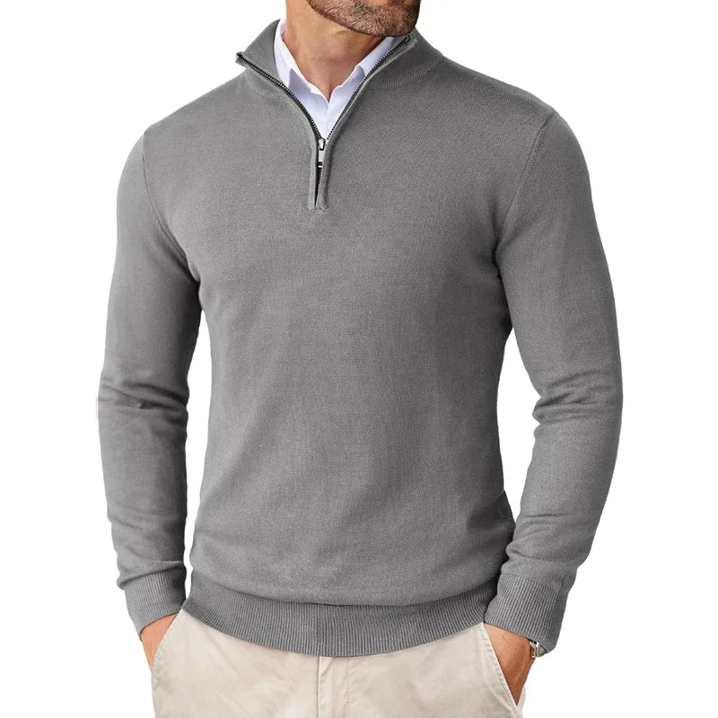 Men's Lightweight Quarter-Zip Sweater