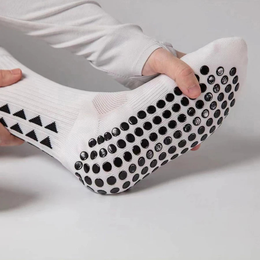 Unisex Grip Socks for Football & Running (6 Pairs)
