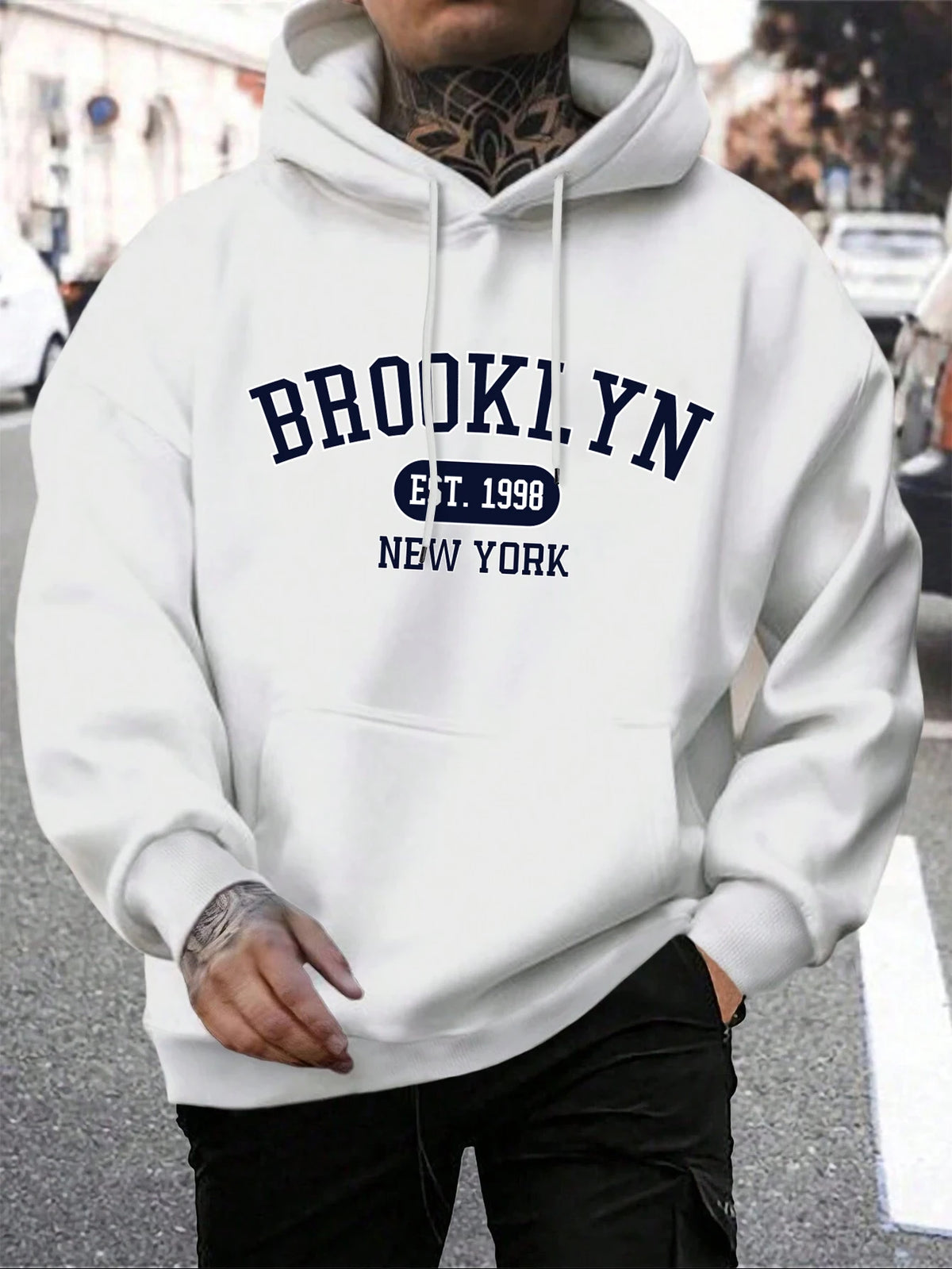 Men's Brooklyn Print Hoodie