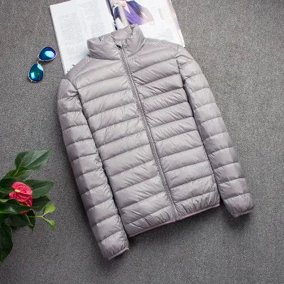 Men's Lightweight Hooded Down Jacket