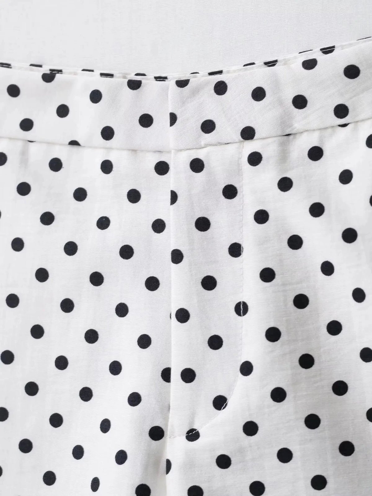 Women's Polka Dot Turtleneck Zip Jacket
