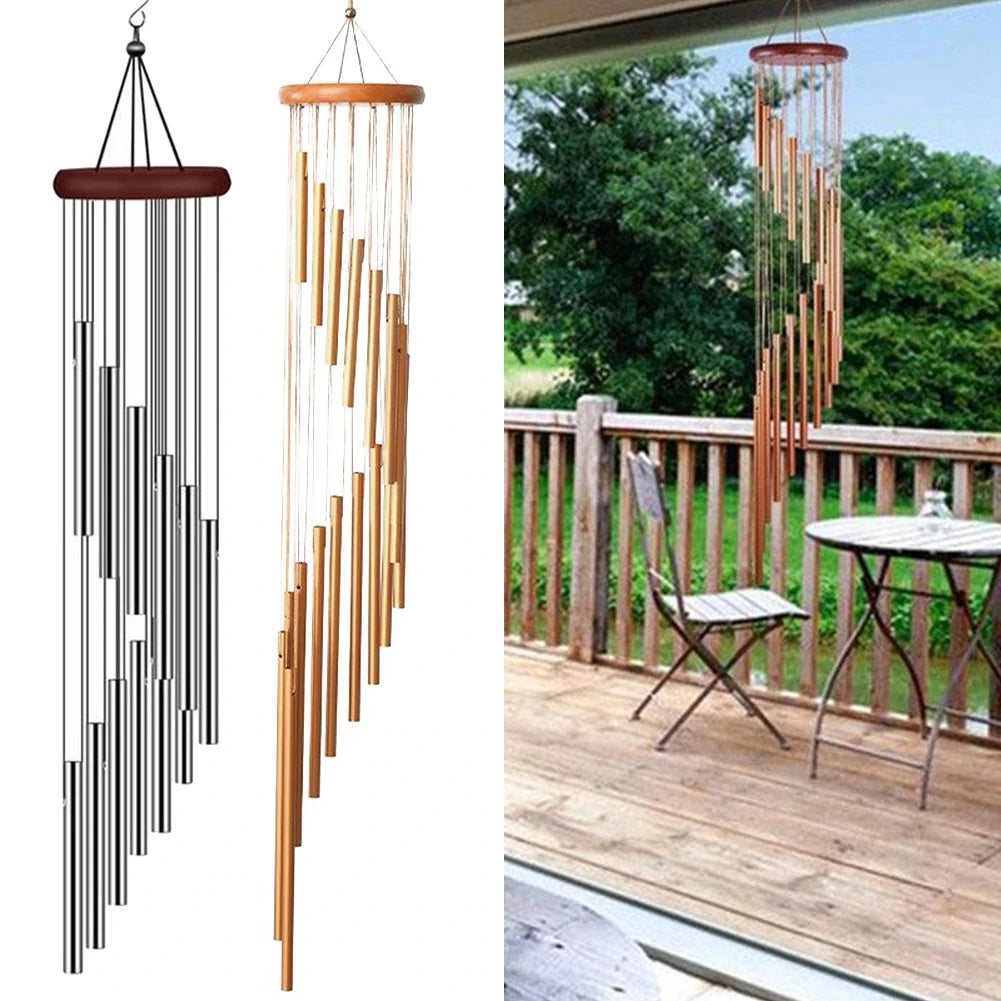 12-Tube Aluminum Wind Chimes